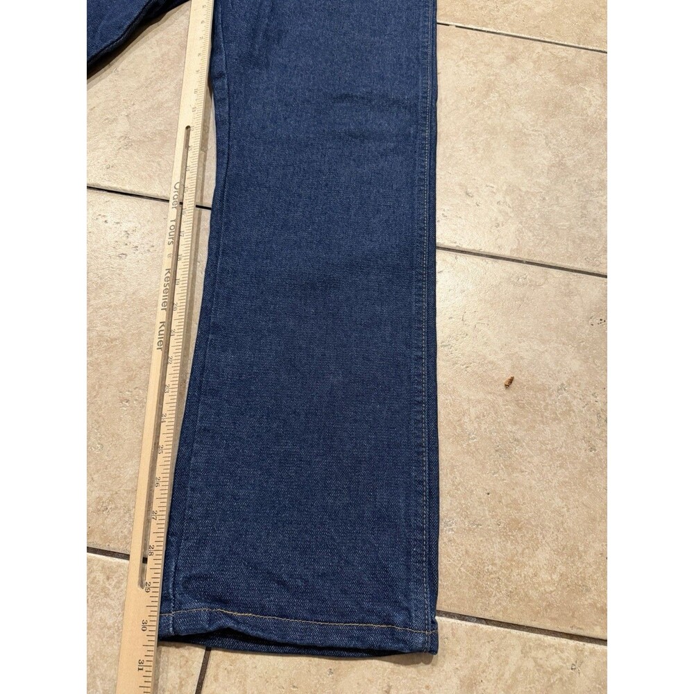 Wrangler FR Jeans Mens 36x30 Blue Original Fit FR13MWZ Flame Resistant Pants EUC - Picture 8 of 10